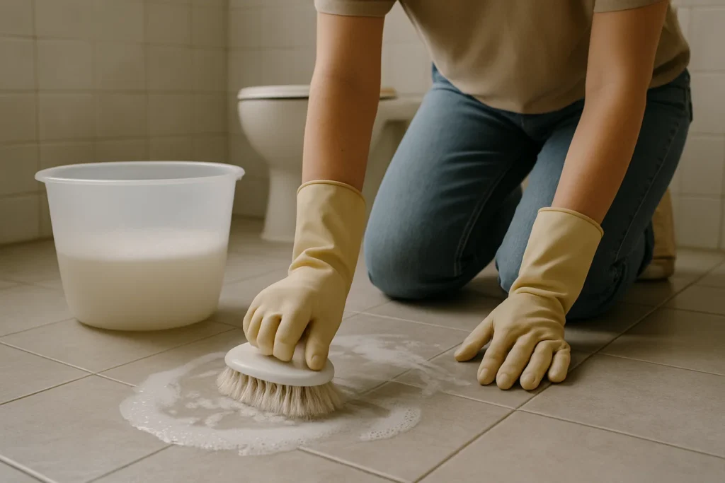 Why Cleaning Bathroom Tiles the Right Way Matters