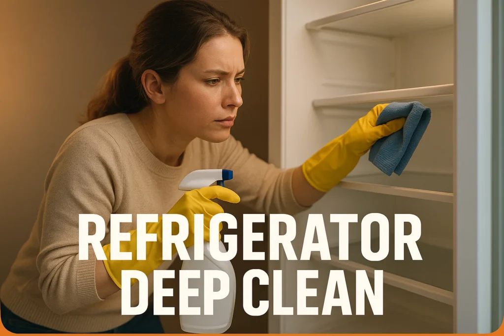 Refrigerator Deep Clean