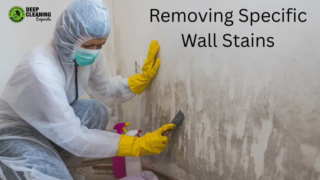 Removing Specific Wall Stains
