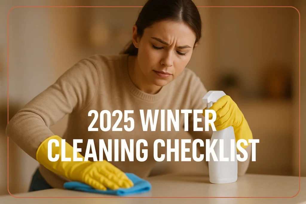2025 Winter Cleaning Checklist