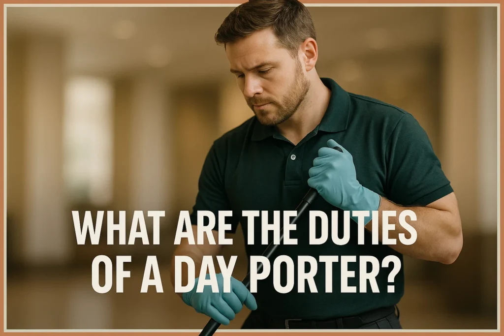 What are the duties of a day porter