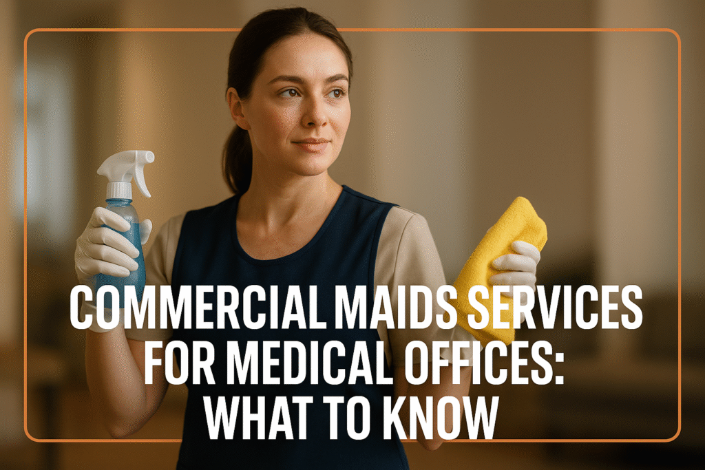 Commercial Maids Services for Medical Offices: What to Know
