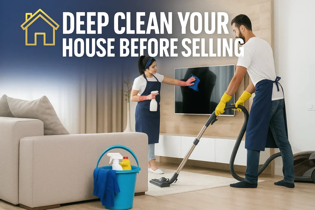 Deep Clean Your House Before Selling