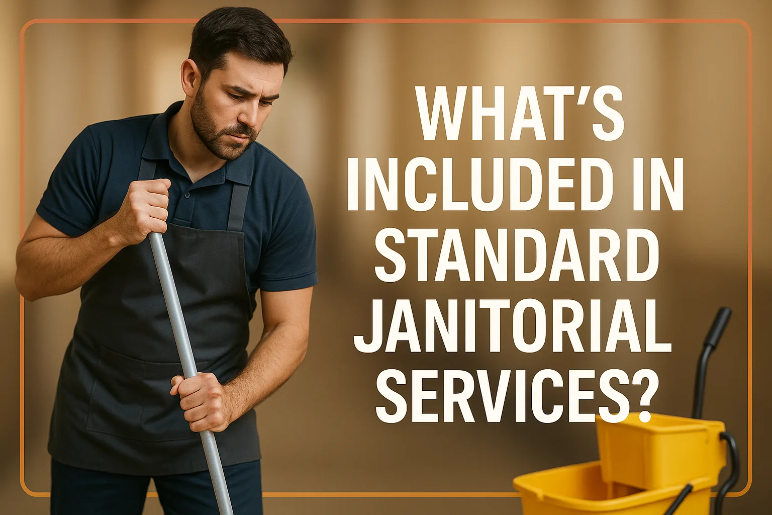 What’s Included in Standard Janitorial Services