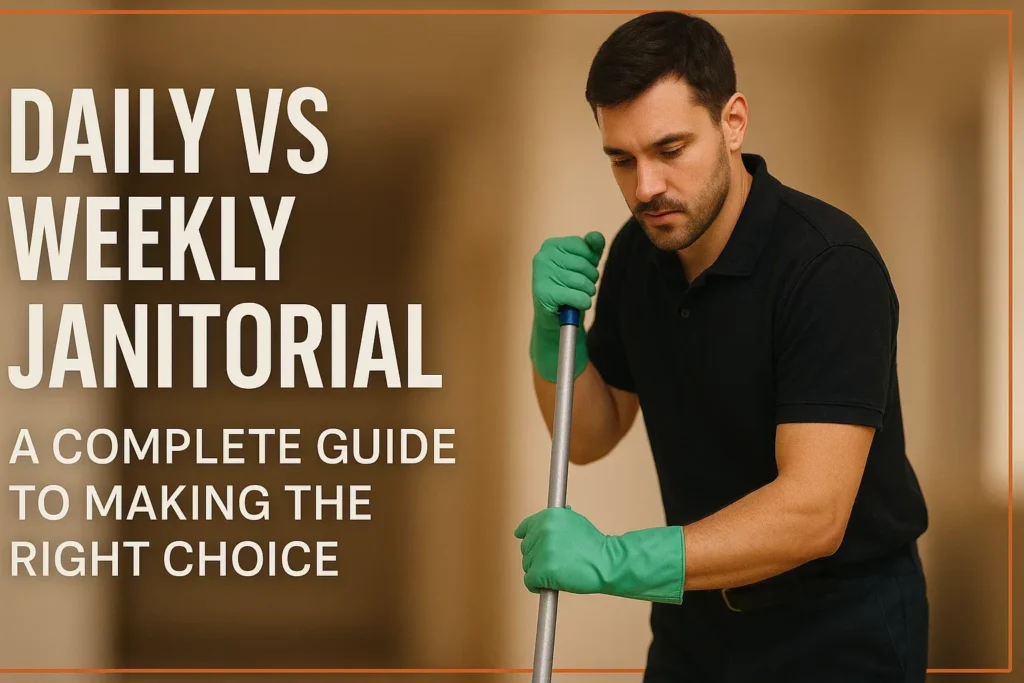 Daily vs Weekly Janitorial