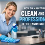 How to Maintain a Clean and Professional Office Environment