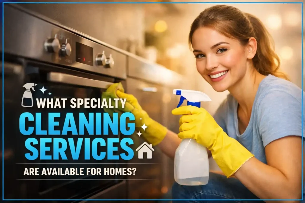 What Specialty Cleaning Services Are Available for Homes?